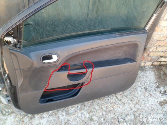 Карта двери Ford Fiesta MK6  2005 1.3 Бензин Киев