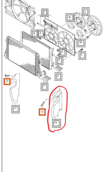 Повітрозабірник 1Z0 121 283 C   Skoda Octavia