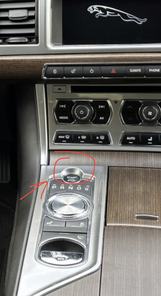 Кнопка старт/стоп Jaguar XF  2013 2.0 Бензин Одесса