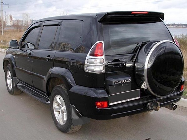 Чехол запаски на дверь Toyota Land Cruiser Prado 120  2004 2.7 Бензин Полтава