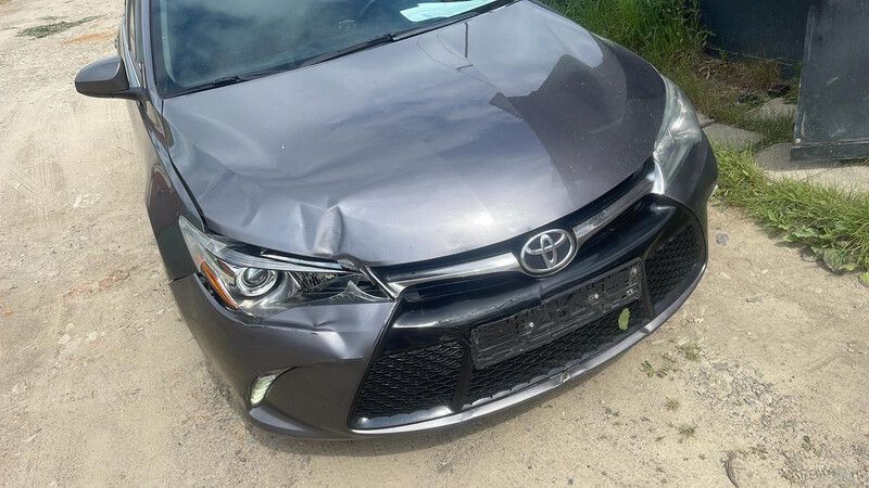 Бампер передний Toyota Camry 55 2015  Электро 