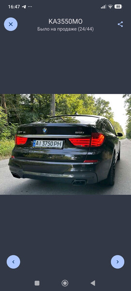 Задний бампер BMW 5 Series GT хэтчбек 2012 г.  4.4 л бензин Чернигов