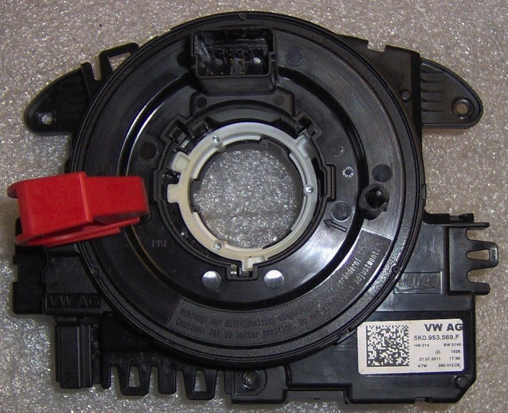 Шлейф подрулевой 5K0953569F   Skoda Octavia, Volkswagen Touran