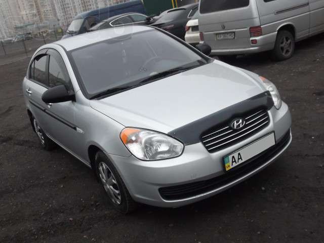 Дефлектор на капот (мухобойка) Hyundai Accent  2007 1.4 Бензин Киев