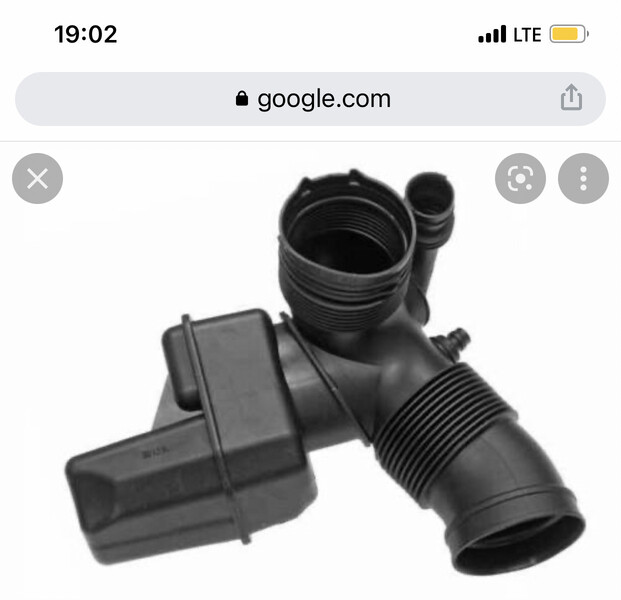 Воздушный патрубок расходомера BMW 5 Series Е 60 м54б30 2004 Черновцы