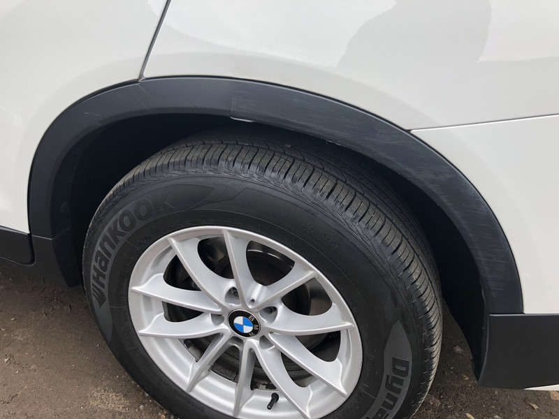 Накладка крила заднього лівого BMW X3 F25  2012 2.0 Дизель 