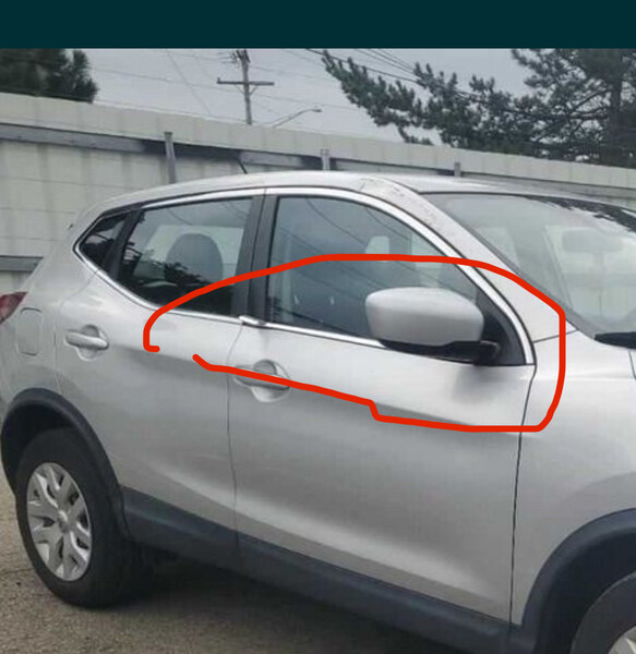 Хромированные накладки Nissan Rogue Sport  2020 2.0 Бензин Киев