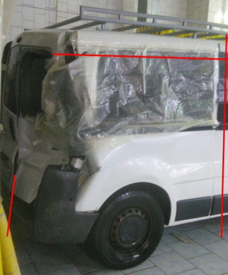 Четверть правая Renault Trafic 2 2005 г.  1.9 л дизель Хмельницкий