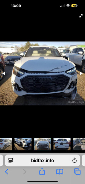 Решетка радиатора Audi Q5 2024 г.  2.5 л дизель Ровно