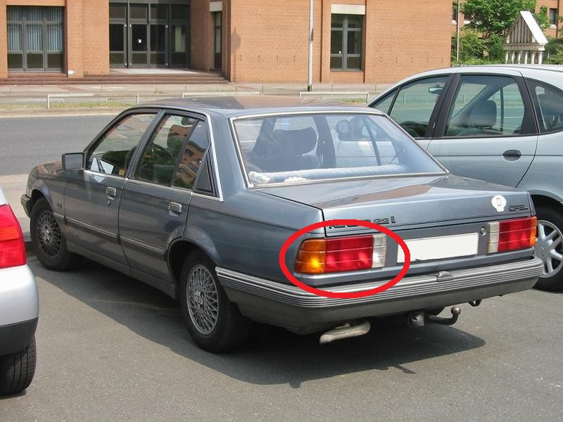 Фонарь левый Opel Rekord E 1983 г.  2.2 л бензин Хмельницкий