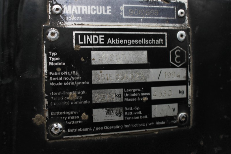 Двигатель Linde H H35 393 1994 Киев