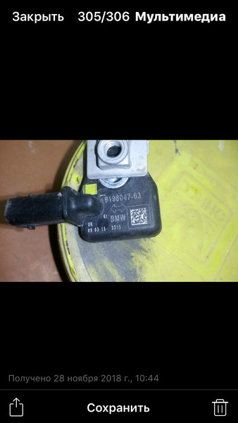 Датчик удара передний левый MINI Cooper S 2015 г.  2.0 л бензин Одесса