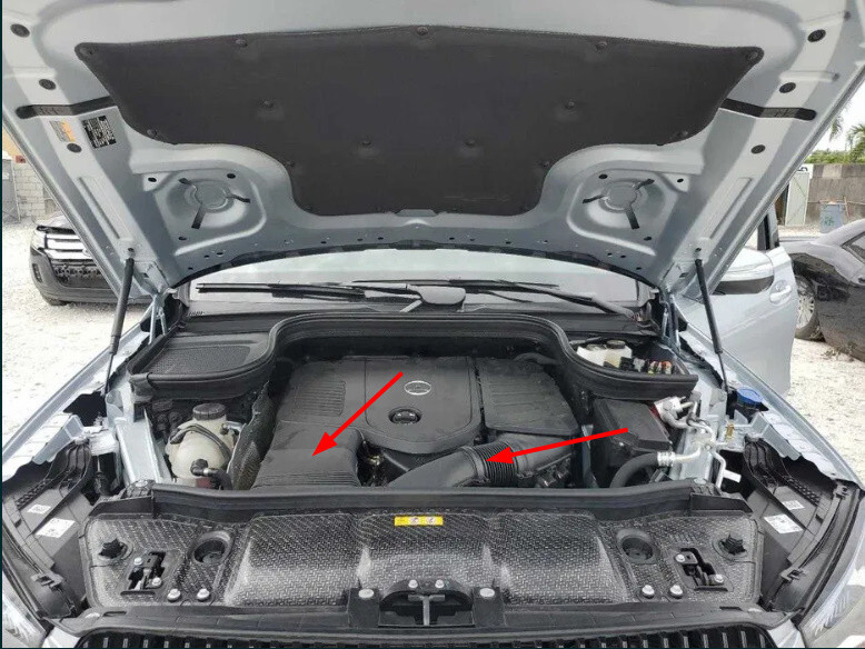 Воздушніе патрубки Mercedes-Benz GLE-Class  2024 2.0 Бензин Харьков