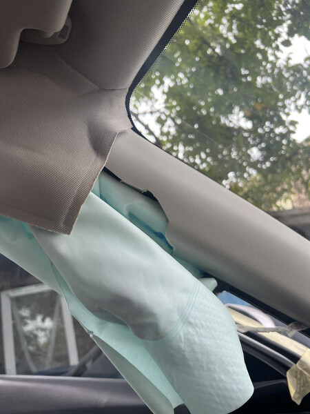 Левая накладка стойки лобового стекла Nissan Rogue  2019 2.5 Бензин Запорожье