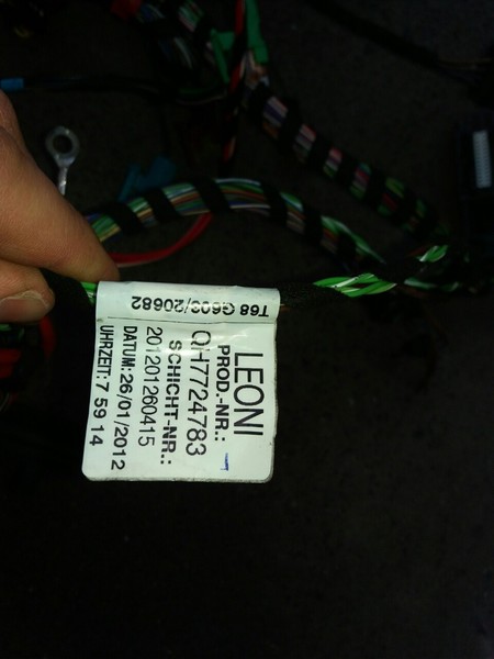 Проводка моторного відсіку A6390006054   Mercedes Vito