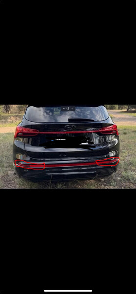 Отражатель задний Hyundai Santa FE  2022  Электро 