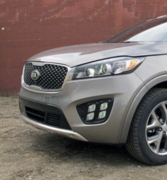 Накладка переднего бампера Kia Sorento SX 2015 3.3 Бензин Киев