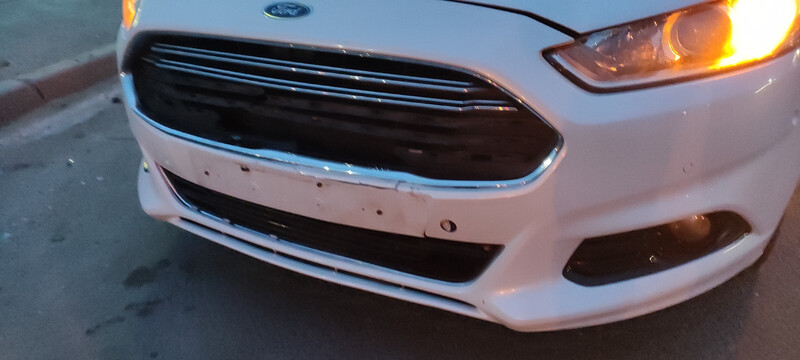 Решетка радиатора бампера (верхняя хром и нижняя) Ford Fusion  2015 2.0 Бензин Харьков