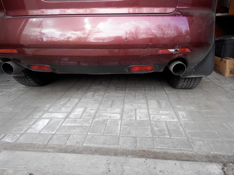 Ретрорефлектор (Катафот) бампера Mazda CX-7 универсал 2008 г.  2.3 л бензин Никополь