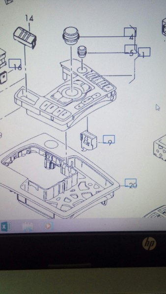 Панель управления Audi Q7 2007 г.  4.2 л бензин Одесса