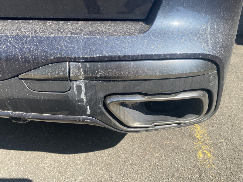 Накладки бампера BMW X7  2019 3.0 Дизель 