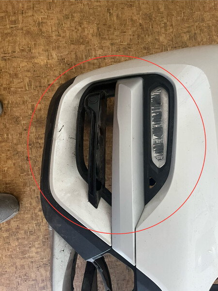 Решетка бампера нижняя левая BMW X3  2018 2.0 Бензин Запорожье
