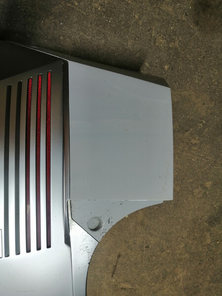 Клик кут боковина заднього бампера ліва чорна mzh Hyundai IONIQ  2022 хетчбек  Электро Вінниця