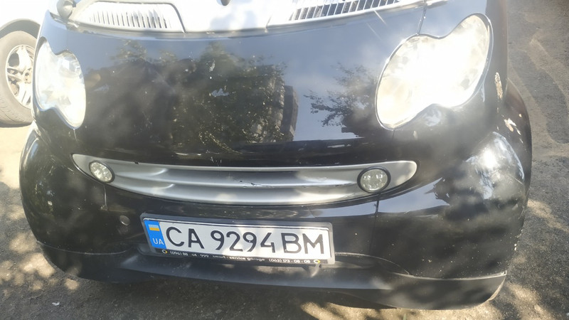 Улыбка, передний пластик (в цвет) Smart ForTwo  2003 купе 0.8 Дизель Киев