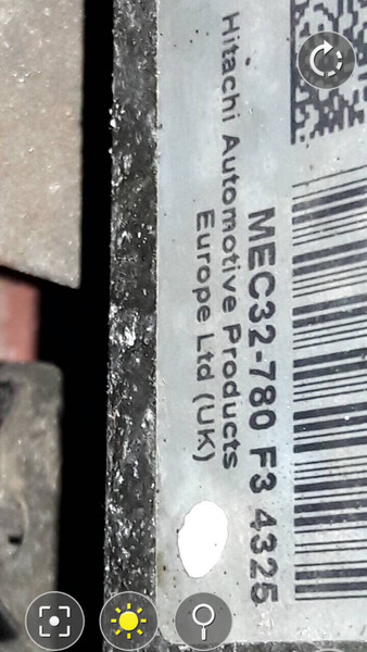 ЭБУ MEC32-780 F3 4325   Nissan Micra