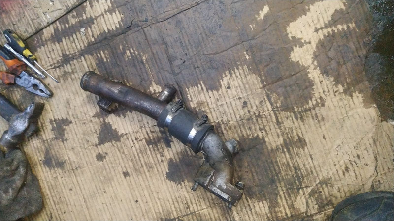 Патрубок радиатора Ford Transit  1998 2.5 Дизель Днепр