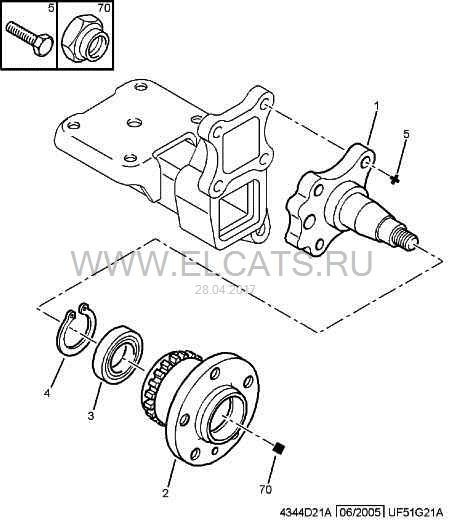 Ступиця колеса задня 370177   Citroen Jumper, Peugeot Boxer
