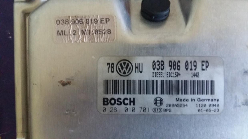 ECU Volkswagen Passat B5  2002 1.9 Дизель Хорол