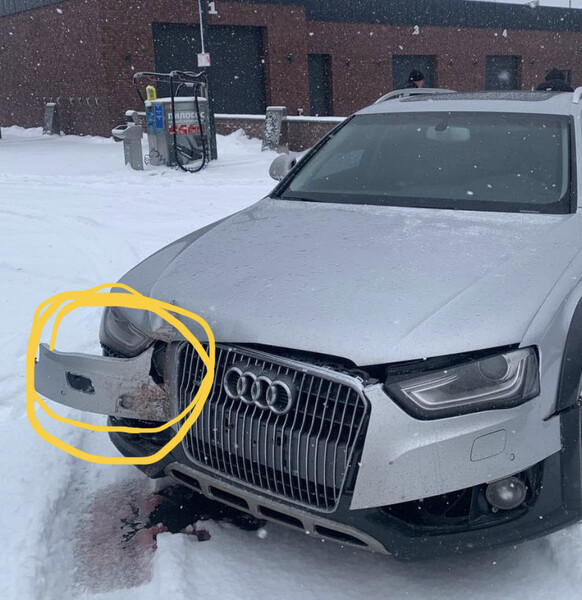 Бампер правий кутничок половина права Audi A4 allroad quattro  2014 2.0 Бензин Хмельницкий