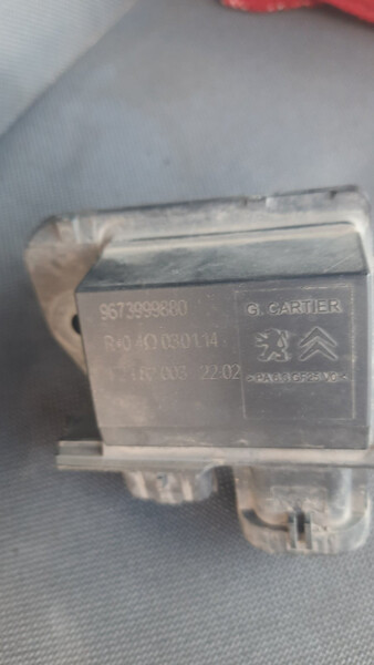 Резистор печки Peugeot Partner 2010 г.  16.0 л дизель