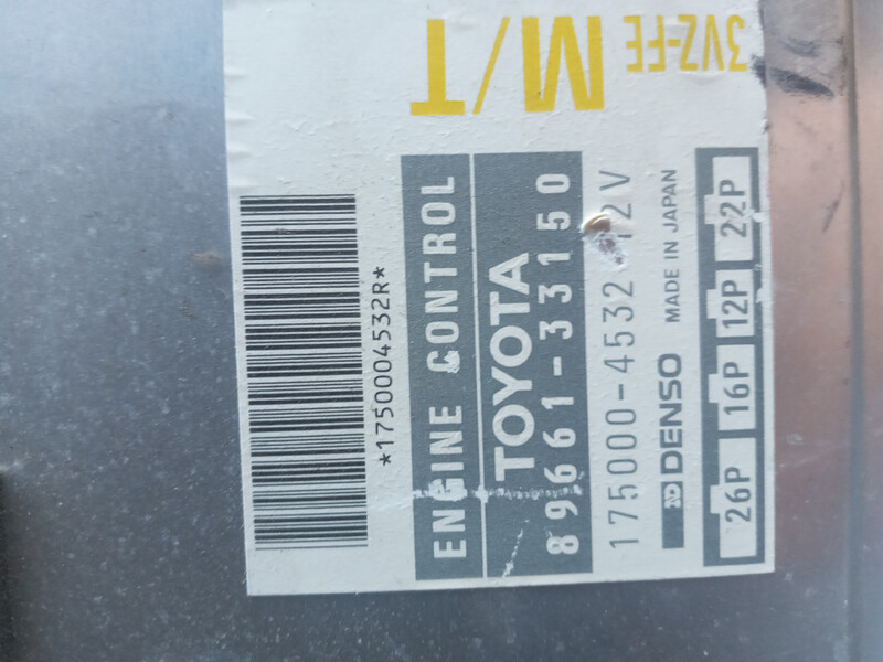 ЭБУ 89661 33150   Toyota Camry