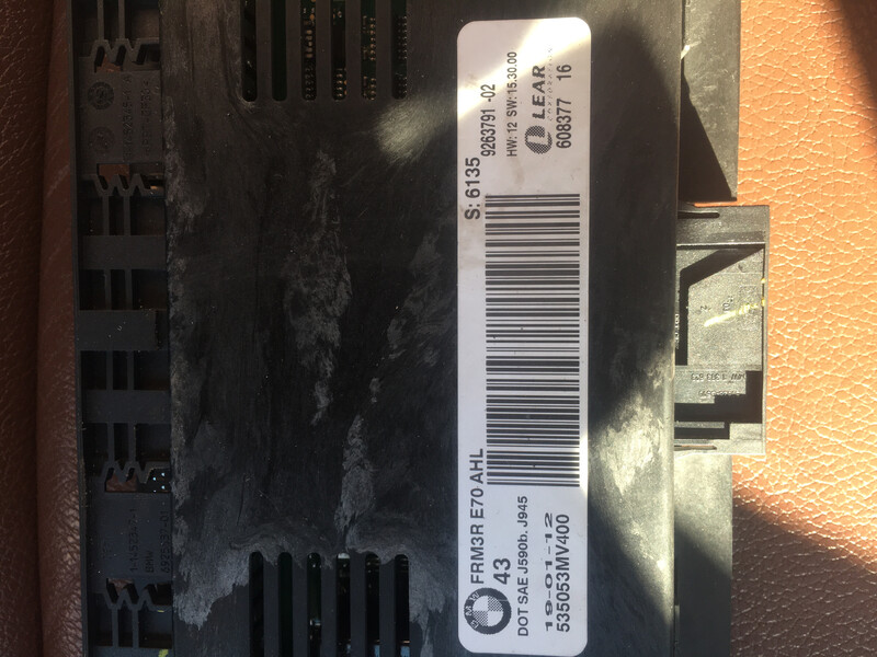 Блок управления светам BMW X5 E70  2012 2.8 Бензин 