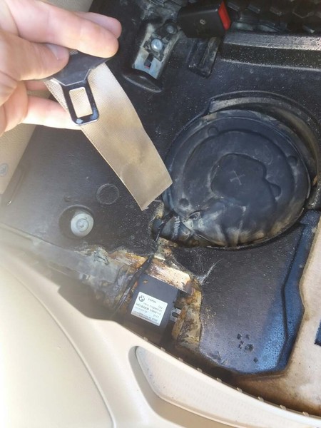 Ремень безопасности задний правый BMW X6  2009 2.5 Дизель Черновцы