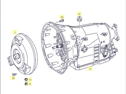 АКПП в сборе Mercedes-Benz E-Class 211.016 2004 2.7 Дизель Мукачево