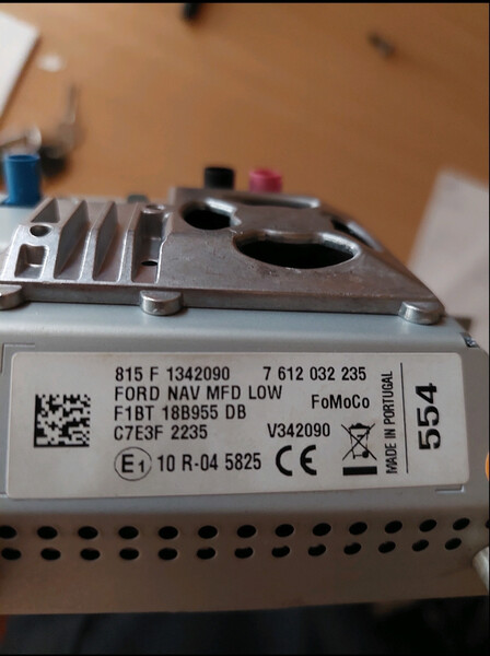 Монітор F1BT 18B955 DB   Ford Transit Custom