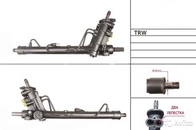 Рульова рейка 6Q1423051M   Skoda Fabia