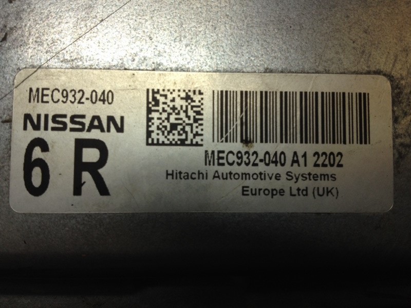 Электронный блок управления двигателем Nissan Note E11  2012 1.6 Бензин Луцк