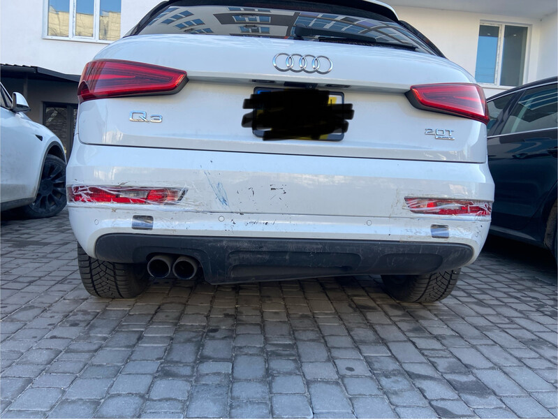 Бампер задний Audi Q3 2015 г.  2.0 л бензин