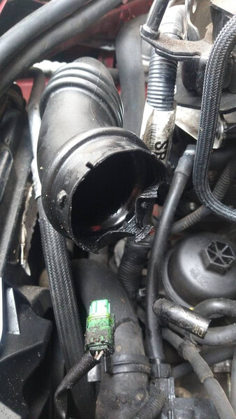 Дроссельный патрубок с уплотнителями Ford C-Max  2006 универсал 2.0 Дизель Одесса