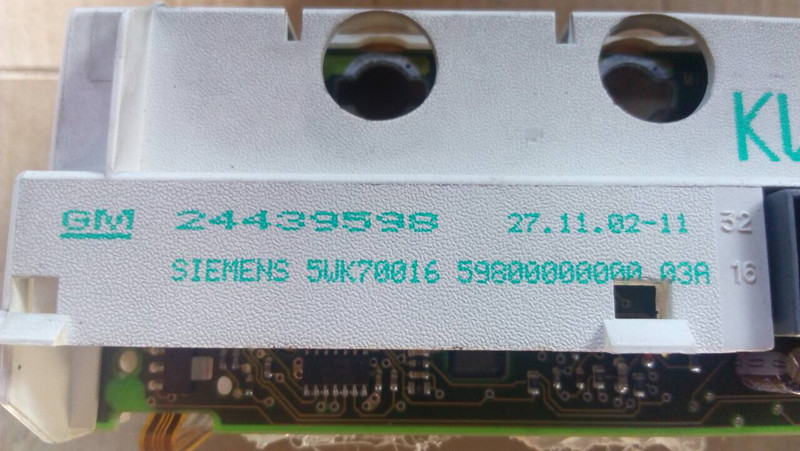 Дисплейный блок Opel Vivaro  2003 1.9 Дизель Львов