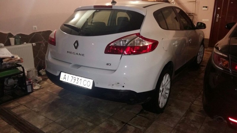 Бампер задний Renault Megane 3  2014 хэтчбек 1.5 Дизель Ковель