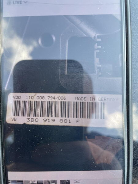 Панель приборов Volkswagen Passat B5 1998 г.  1.8 л бензин