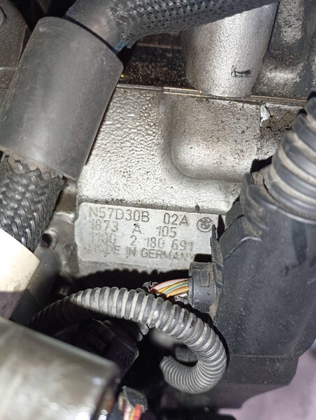 Двигун BMW M5 2012 р.  3.0 л дизель Тересва