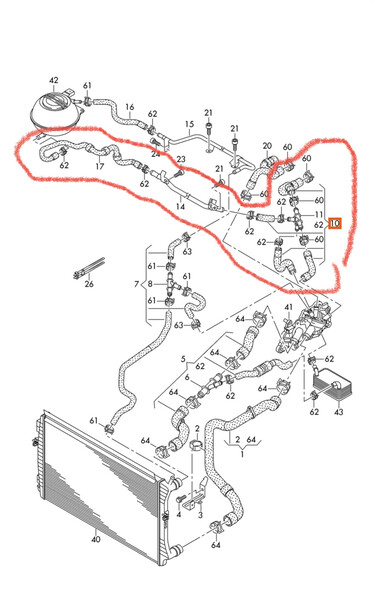 Патрубок Volkswagen Polo 5  2016 1.6 Бензин Киев