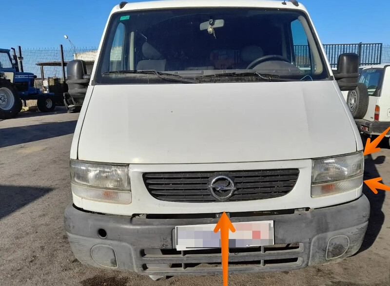 Фара левая Opel Movano 2002 г.  2.5 л дизель Ковель