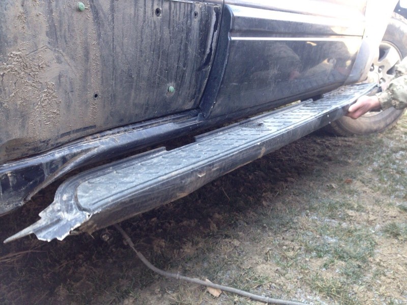 Подножка Mitsubishi Pajero Wagon  2005 3.2 Дизель Львов